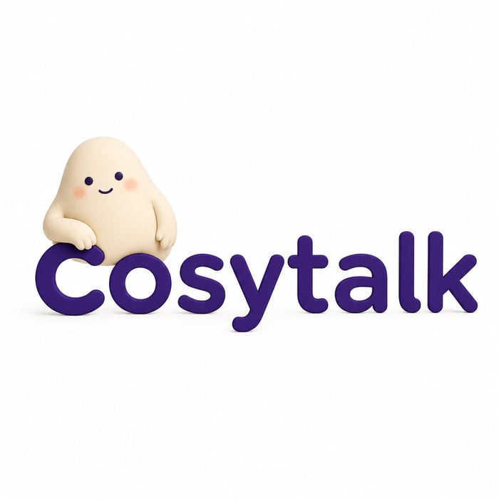 Cosy Talk app logo — anonymous AI-powered wellness platform